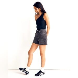 Madewell | Relaxed Mid-Length Denim Shorts